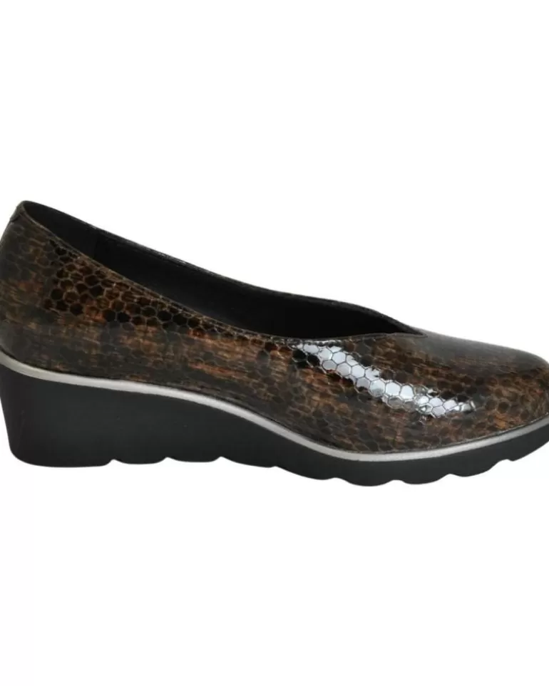 DCHICAS Zapatos De Mujer - Zapato Cuña De Mujer De Piel Para Plantillas Mod Cuero Discount