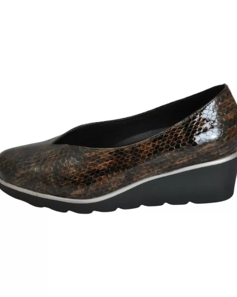 DCHICAS Zapatos De Mujer - Zapato Cuña De Mujer De Piel Para Plantillas Mod Cuero Discount