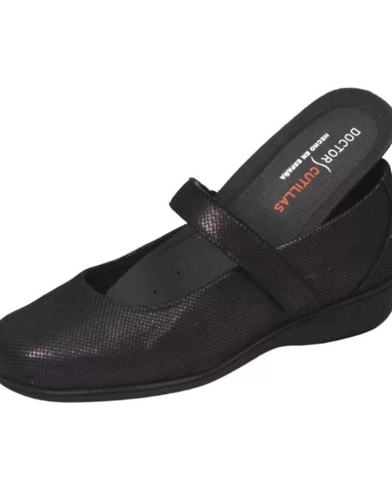 D`CUTILLAS Zapatos De Mujer Doctor Cutillas - 44847 Mercedita De Plantilla Extraible Pa Burdeos Sale