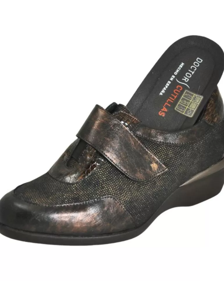 D`CUTILLAS Zapatos De Mujer Doctor Cutillas - Zapatos Para Mujer Estilo Casual Materi Marron Sale