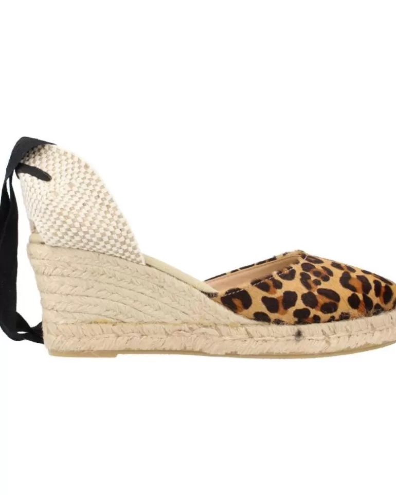CLARA DURAN Zapatos De Cuña De Mujer Valenleo2Cd Animal Print Best