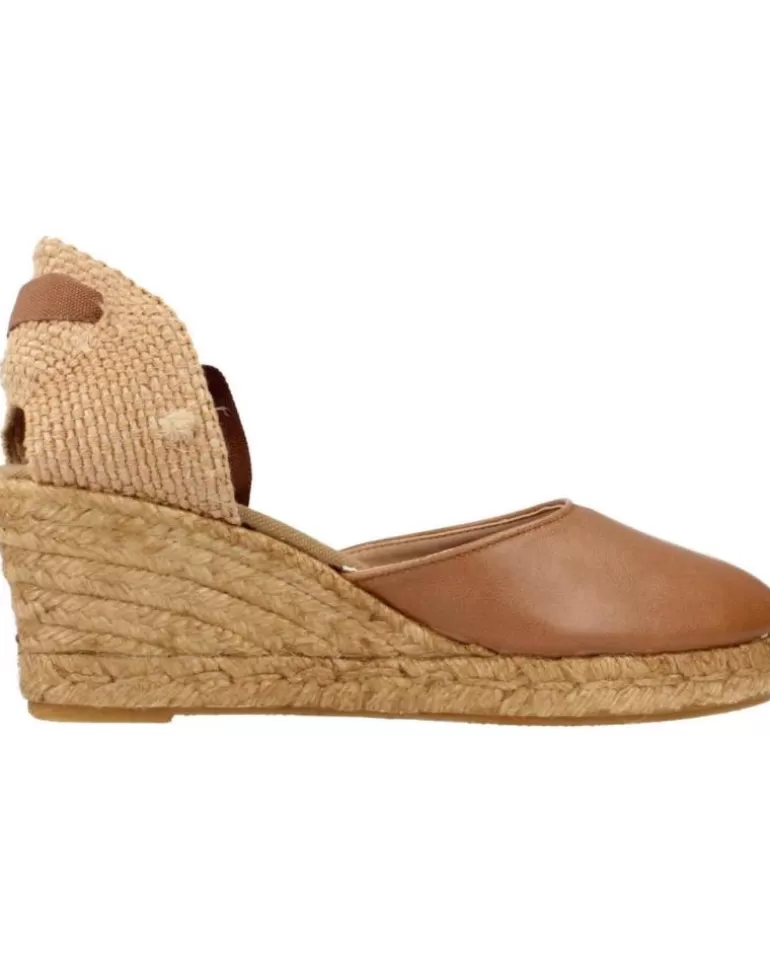 CLARA DURAN Zapatos De Cuña De Mujer Valennapcd Marron Best