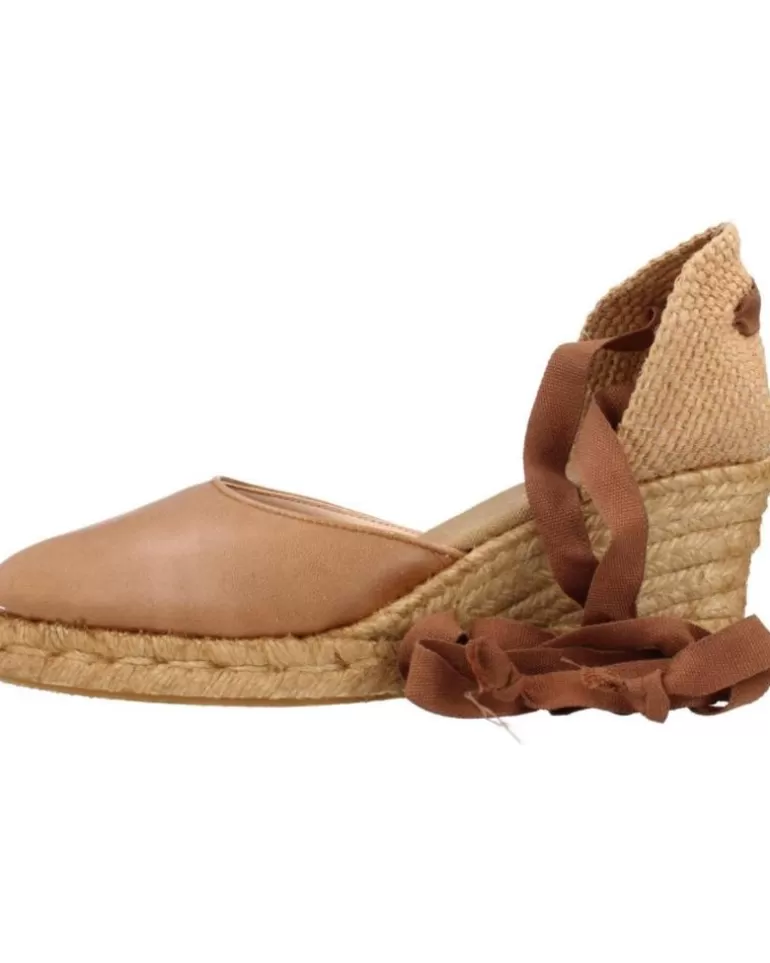 CLARA DURAN Zapatos De Cuña De Mujer Valennapcd Marron Best