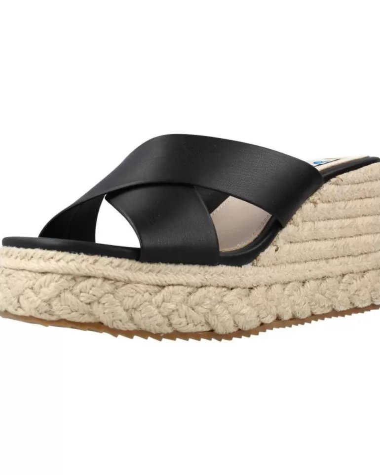 MTNG Zapatos De Cuña De Mujer 51797M Negro Discount