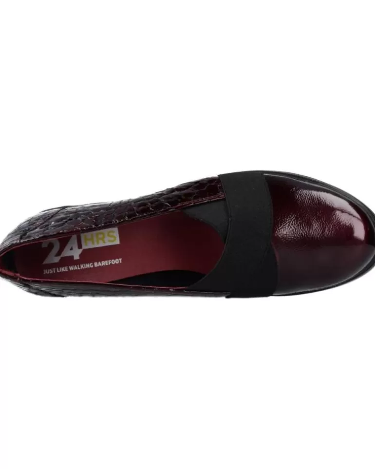 24 HORAS Zapatos De Tacón De Mujer 25816 Burdeos Cheap
