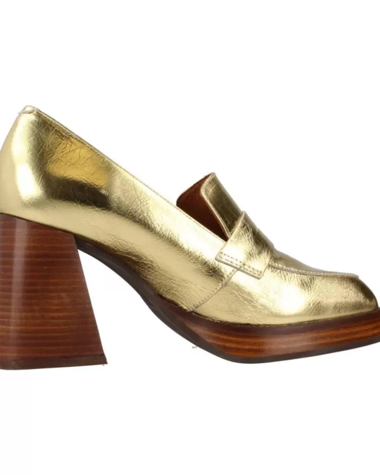 ANGEL ALARCON Zapatos De Tacón De Mujer Tin Oro Best