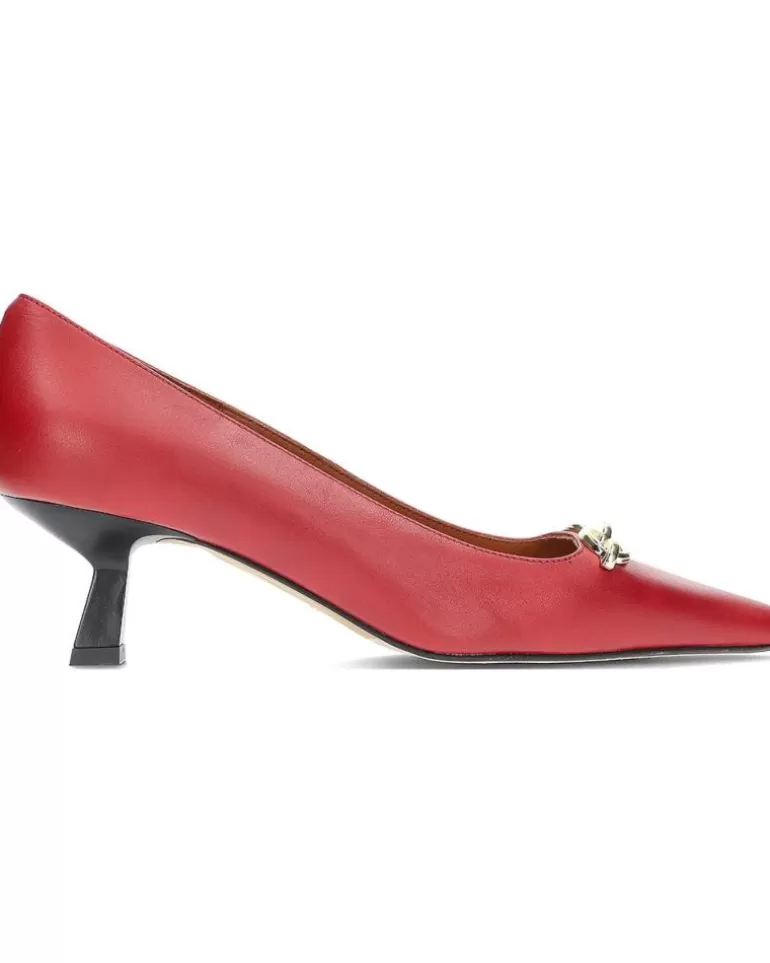 ANGEL ALARCON Zapatos De Tacón De Mujer Zapatos De Salon Suri Rojo Shop