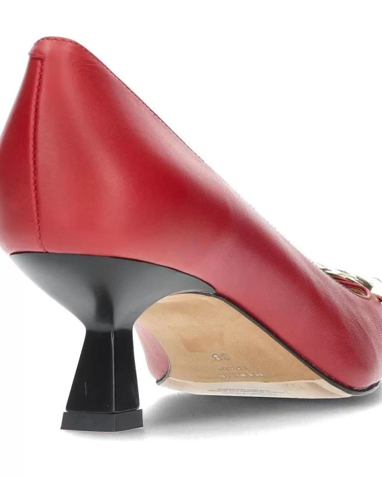 ANGEL ALARCON Zapatos De Tacón De Mujer Zapatos De Salon Suri Rojo Shop
