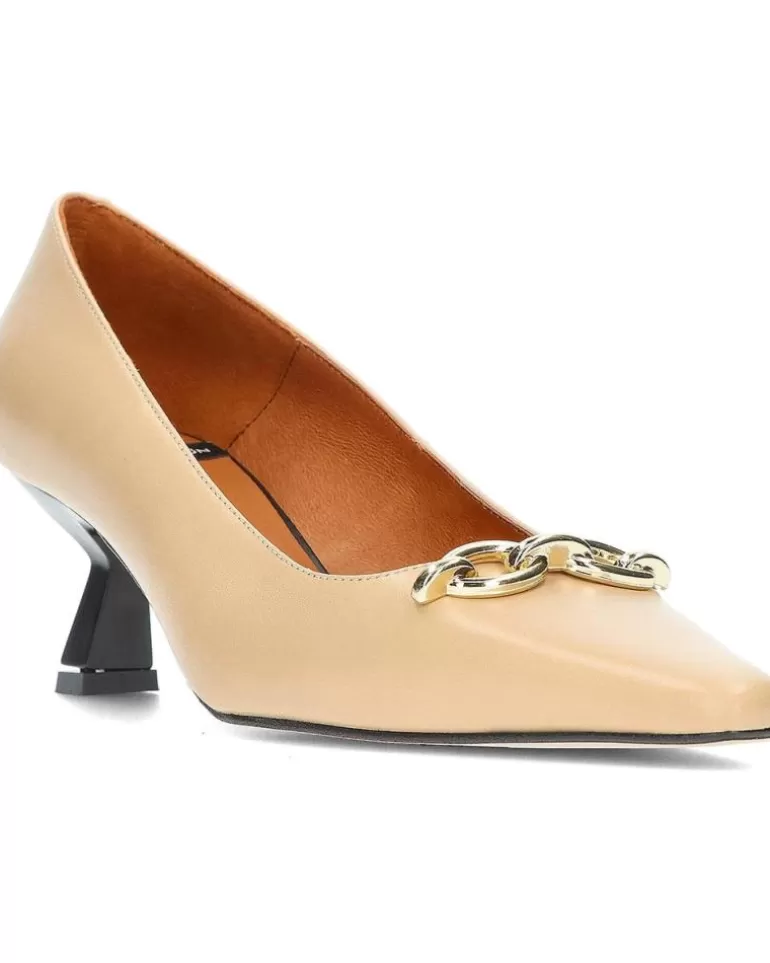 ANGEL ALARCON Zapatos De Tacón De Mujer Zapatos De Salon Suri Taupe Store