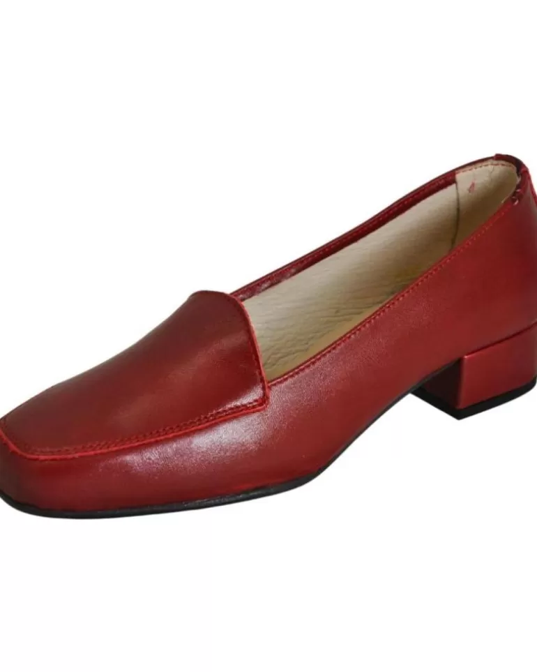 DCHICAS Zapatos De Tacón De Mujer - Mocasin De Tacón De Piel Serpiente Para Mujer Mo Baly Store