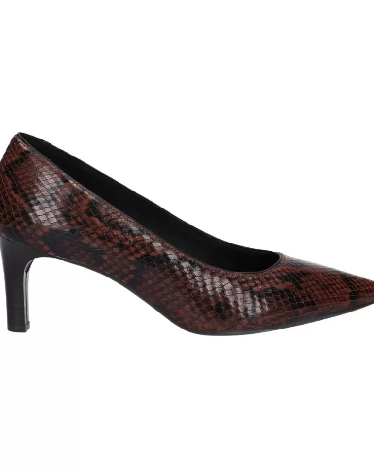 GEOX Zapatos De Tacón De Mujer D049Cf 00041 D Bibbiana C0013 Brown Shop