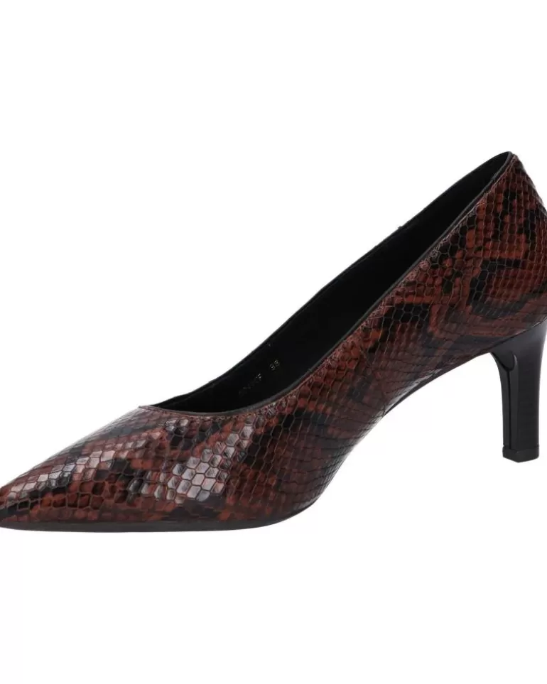 GEOX Zapatos De Tacón De Mujer D049Cf 00041 D Bibbiana C0013 Brown Shop