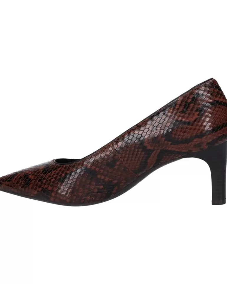 GEOX Zapatos De Tacón De Mujer D049Cf 00041 D Bibbiana C0013 Brown Shop