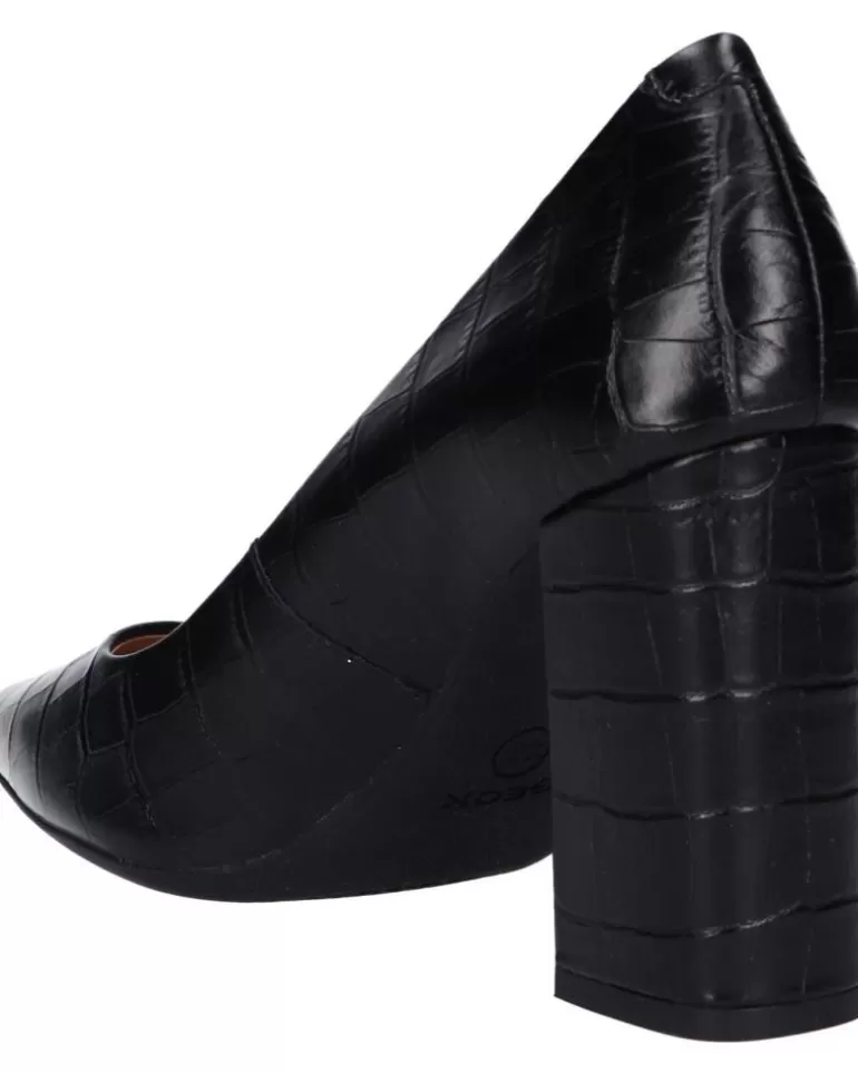 GEOX Zapatos De Tacón De Mujer D16Pwc 00040 D Bigliana 90 C9999 Black Best Sale