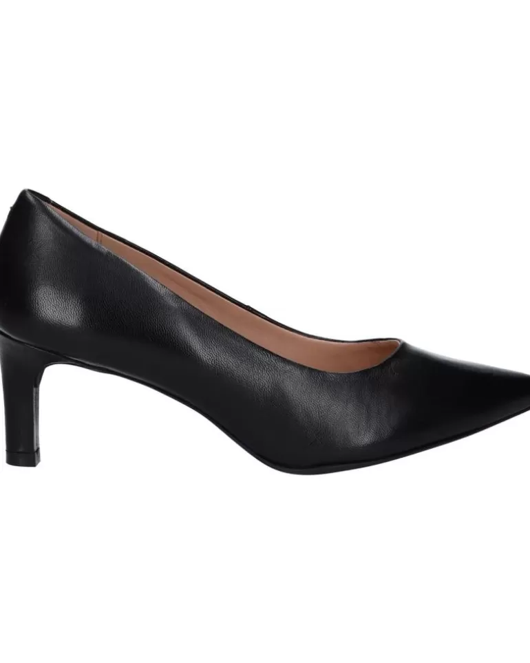 GEOX Zapatos De Tacón De Mujer D259Cc 000Tu D Bibbiana C9999 Black New