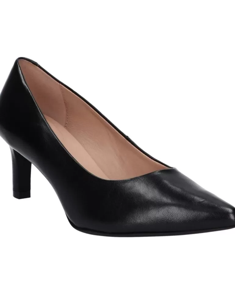 GEOX Zapatos De Tacón De Mujer D259Cc 000Tu D Bibbiana C9999 Black New