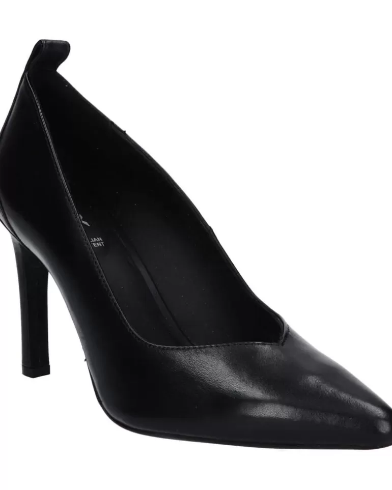 GEOX Zapatos De Tacón De Mujer D268Ue 00085 D Faviola C9999 Black New