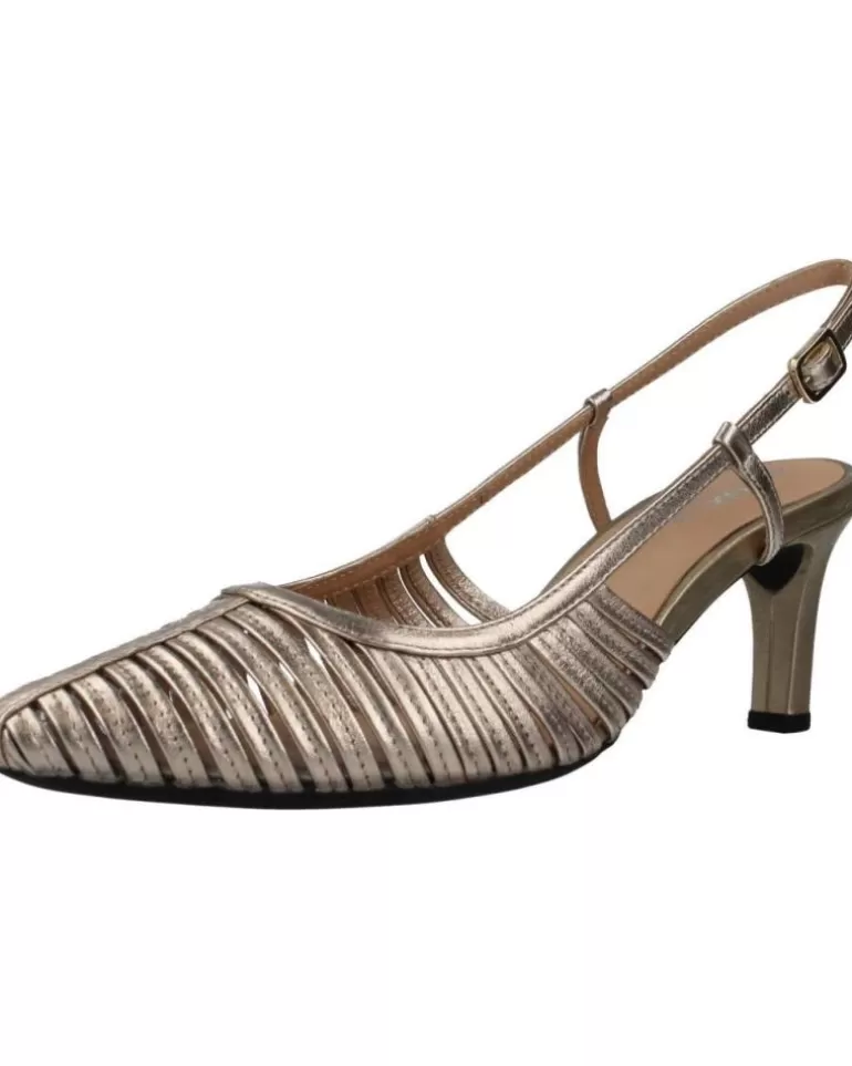 GEOX Zapatos De Tacón De Mujer D Bibbiana Oro Sale