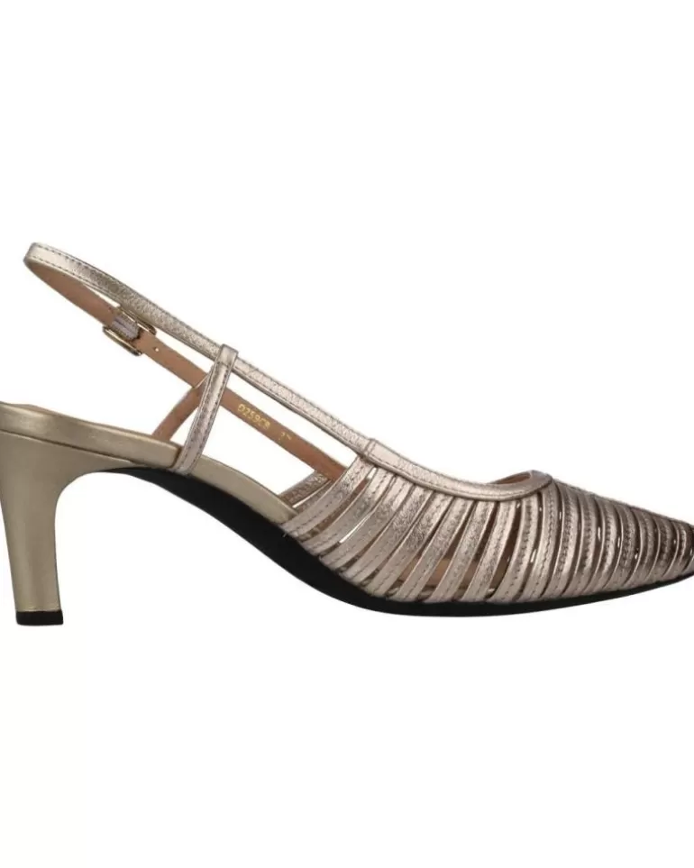 GEOX Zapatos De Tacón De Mujer D Bibbiana Oro Sale