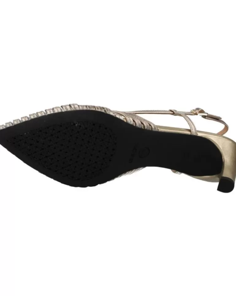 GEOX Zapatos De Tacón De Mujer D Bibbiana Oro Sale