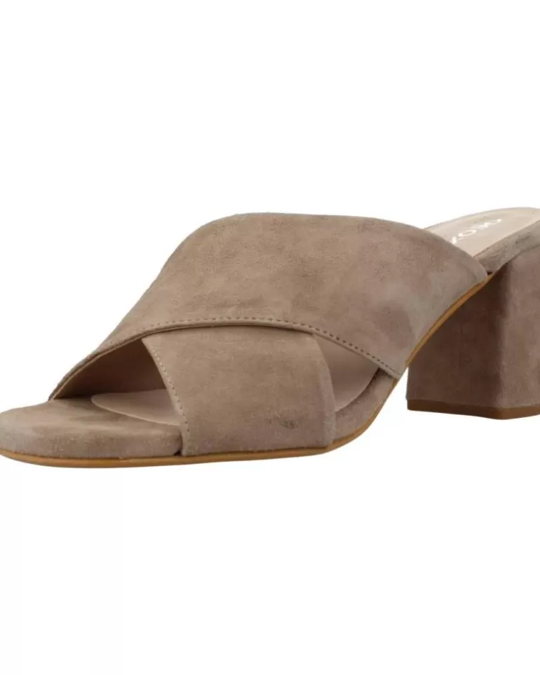 GEOX Zapatos De Tacón De Mujer D Gigliola Beis Cheap