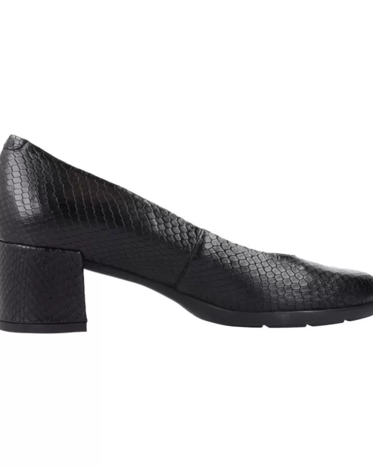 GEOX Zapatos De Tacón De Mujer D New Annya Mid A Negro Best