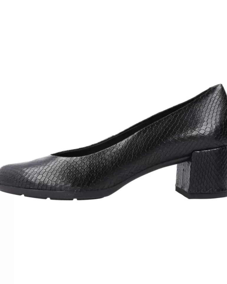 GEOX Zapatos De Tacón De Mujer D New Annya Mid A Negro Best