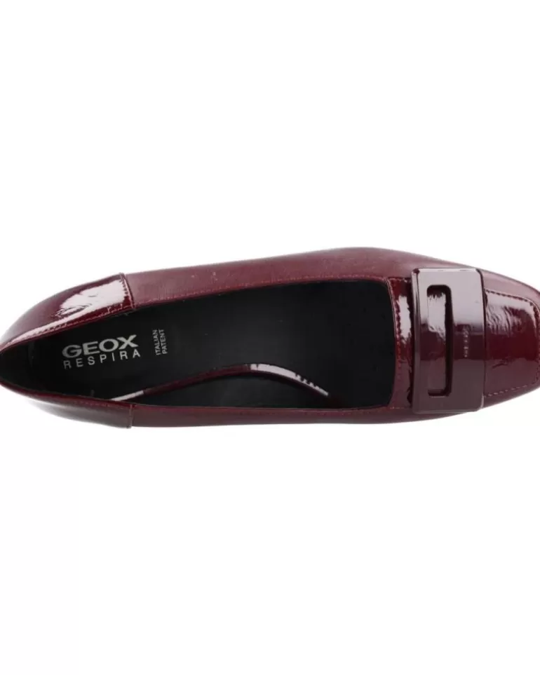 GEOX Zapatos De Tacón De Mujer Vivianne Bal D Burdeos Discount
