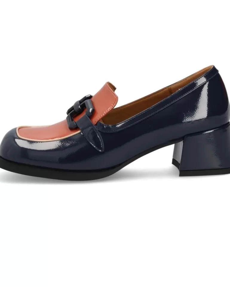 NOA HARMON Zapatos De Tacón De Mujer Mocasin Azul Cheap