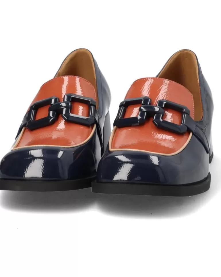 NOA HARMON Zapatos De Tacón De Mujer Mocasin Azul Cheap