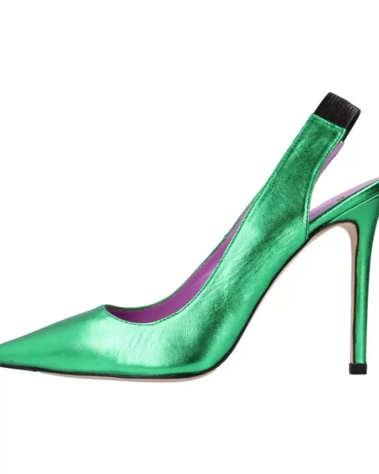 OTRAS MARCAS Zapatos De Tacón De Mujer 23700Sp Verde Fashion