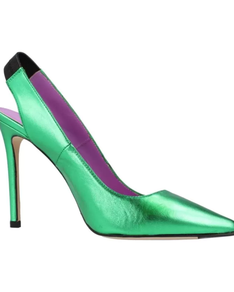 OTRAS MARCAS Zapatos De Tacón De Mujer 23700Sp Verde Fashion