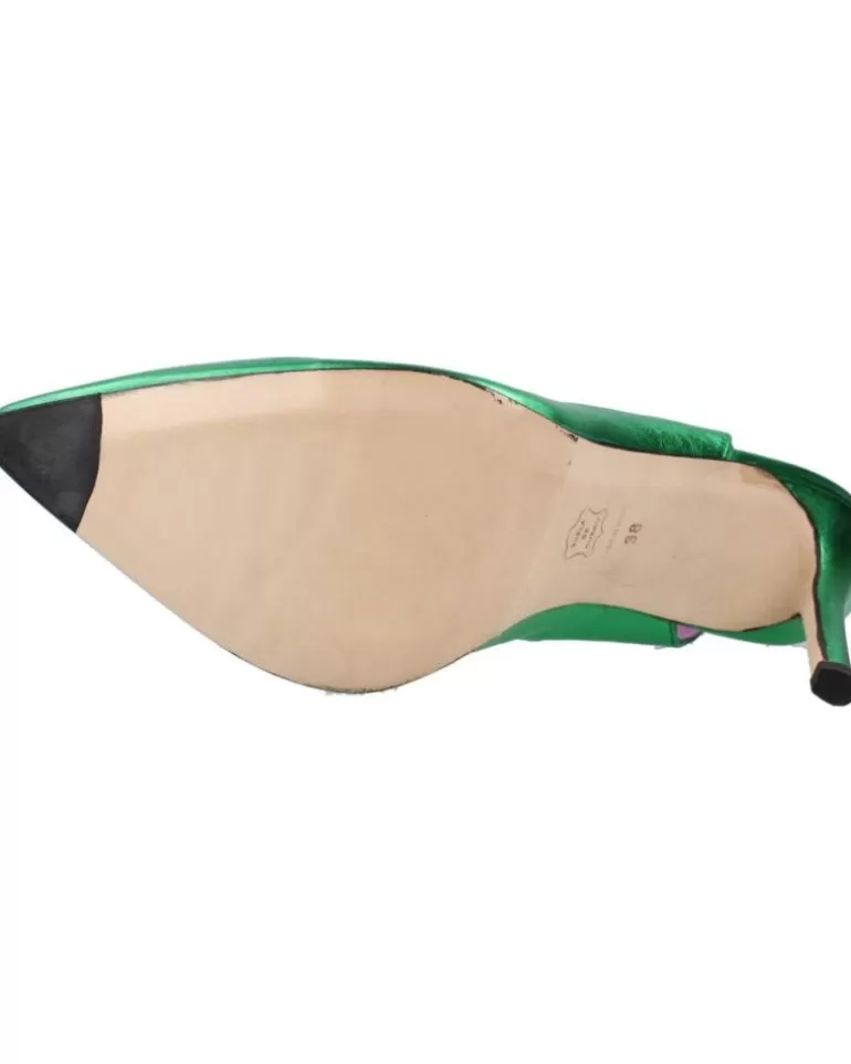 OTRAS MARCAS Zapatos De Tacón De Mujer 23700Sp Verde Fashion