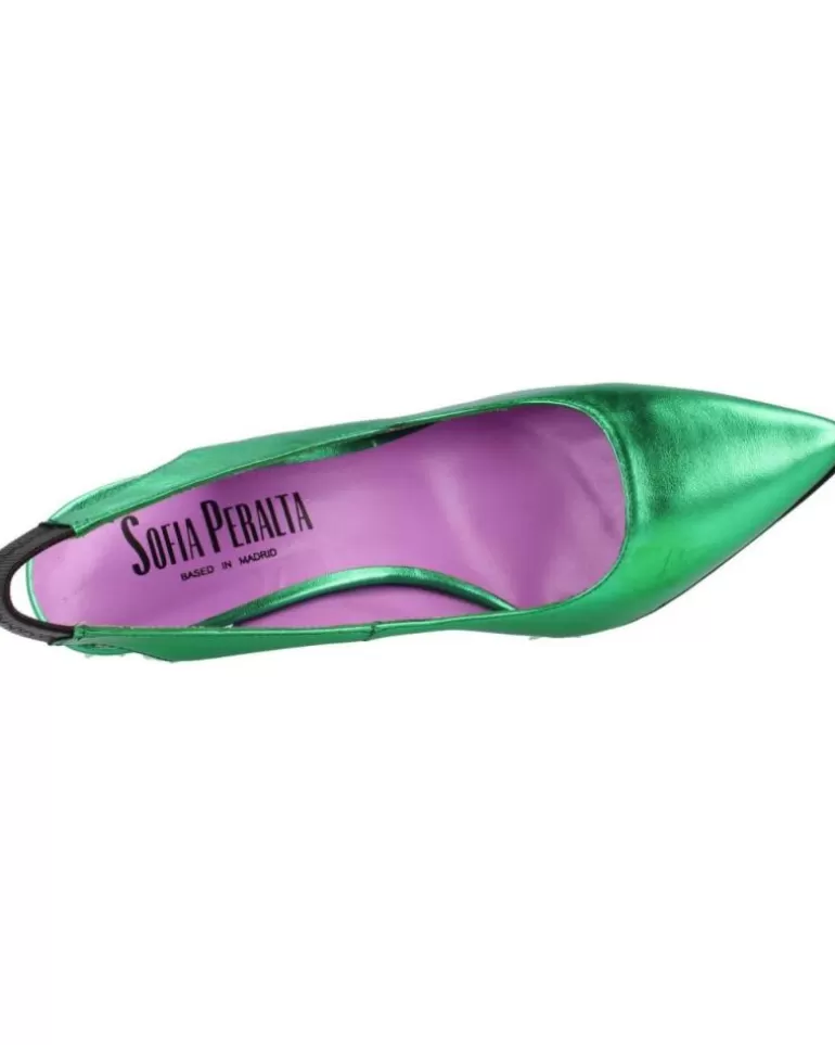 OTRAS MARCAS Zapatos De Tacón De Mujer 23700Sp Verde Fashion
