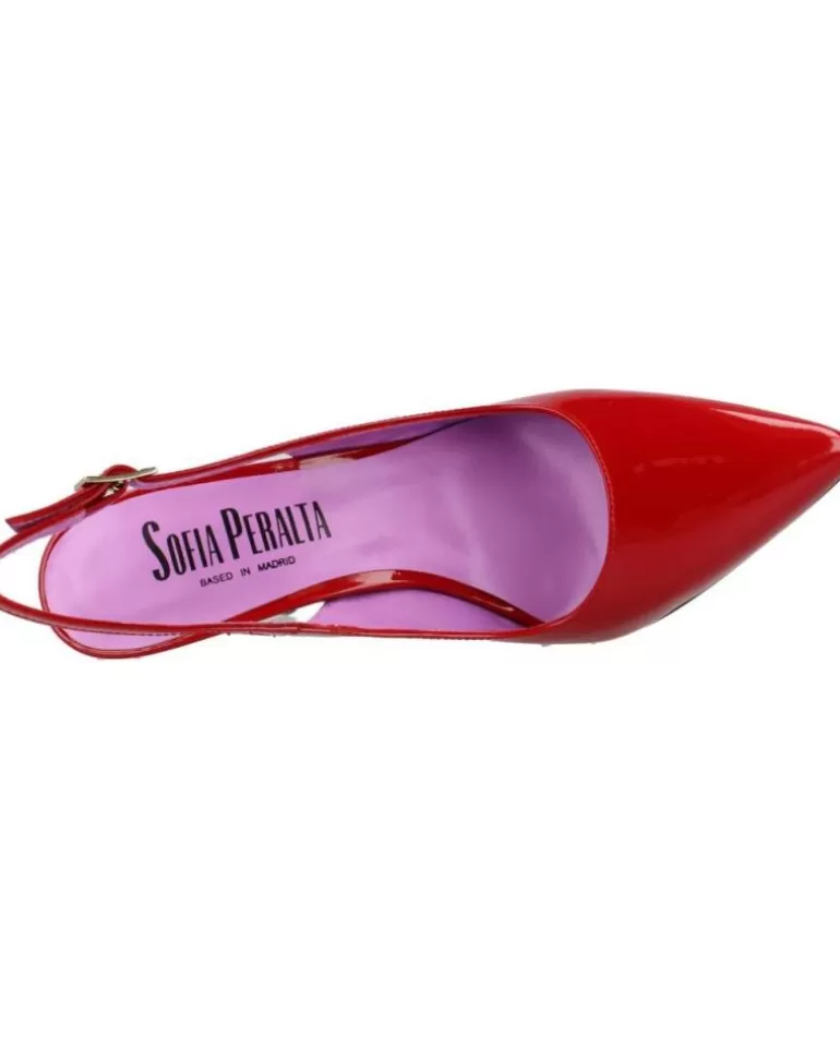 OTRAS MARCAS Zapatos De Tacón De Mujer 23701Sp Rojo New