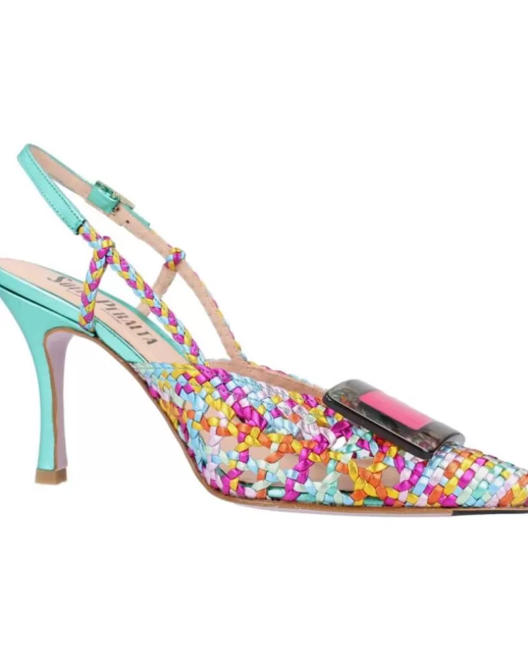 OTRAS MARCAS Zapatos De Tacón De Mujer 24728Sp Multicolor Cheap