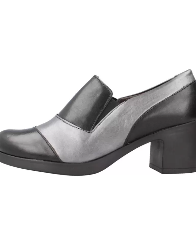 PITILLOS Zapatos De Tacón De Mujer 3702P Negro Discount