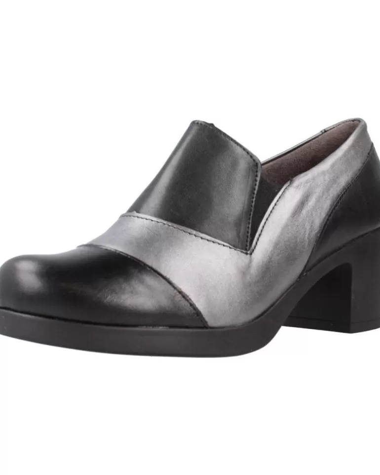 PITILLOS Zapatos De Tacón De Mujer 3702P Negro Discount