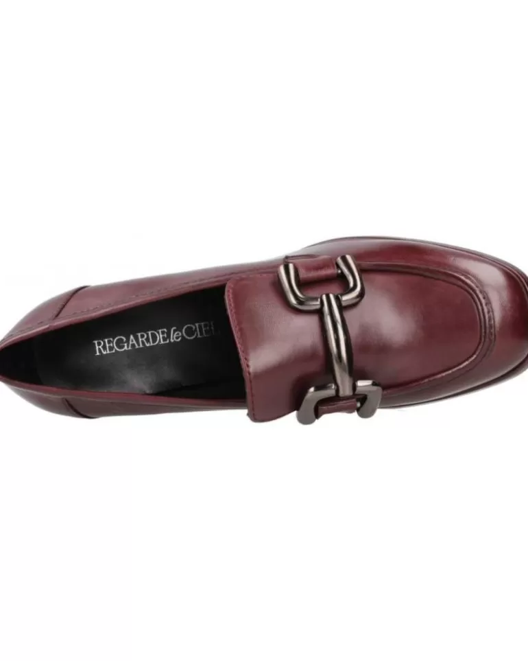 REGARDE LE CIEL Zapatos De Tacón De Mujer Analisa016809 Burdeos Clearance