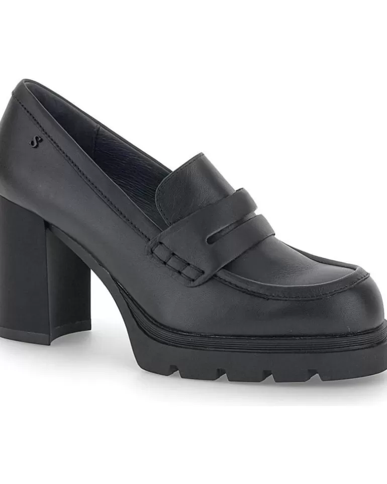 STONEFLY Zapatos De Tacón De Mujer Oxa 7 Nappa Lth 220678 Negro Discount