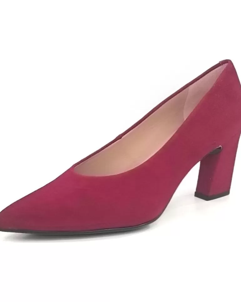 UNISA Zapatos De Tacón De Mujer Zapato Corte Salon De Ante Con Tacón Y Suela De Goma Ante Chili Ante Chili Sale