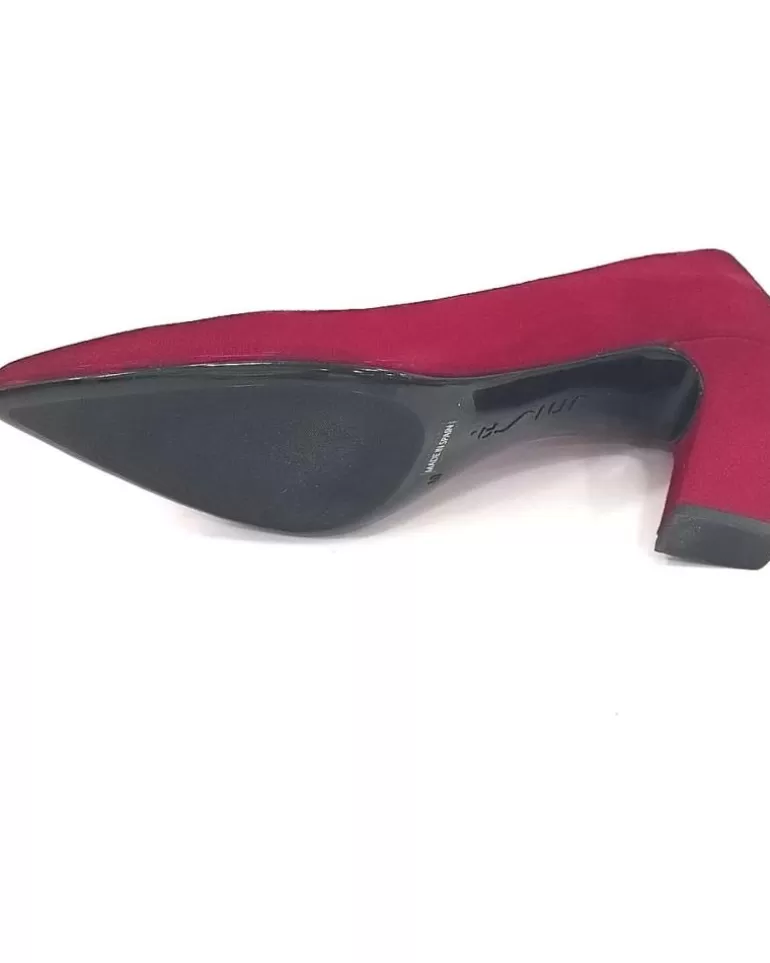 UNISA Zapatos De Tacón De Mujer Zapato Corte Salon De Ante Con Tacón Y Suela De Goma Ante Chili Ante Chili Sale