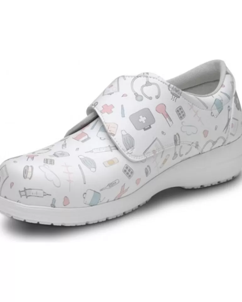 FELIZ CAMINAR Zapatos De Mujer Y Hombre Zapato Sanitario Unisex Atom Blanco Flash Sale