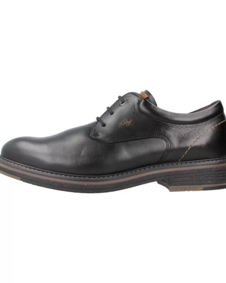 FLUCHOS Zapatos De Hombre F1815 Negro Hot