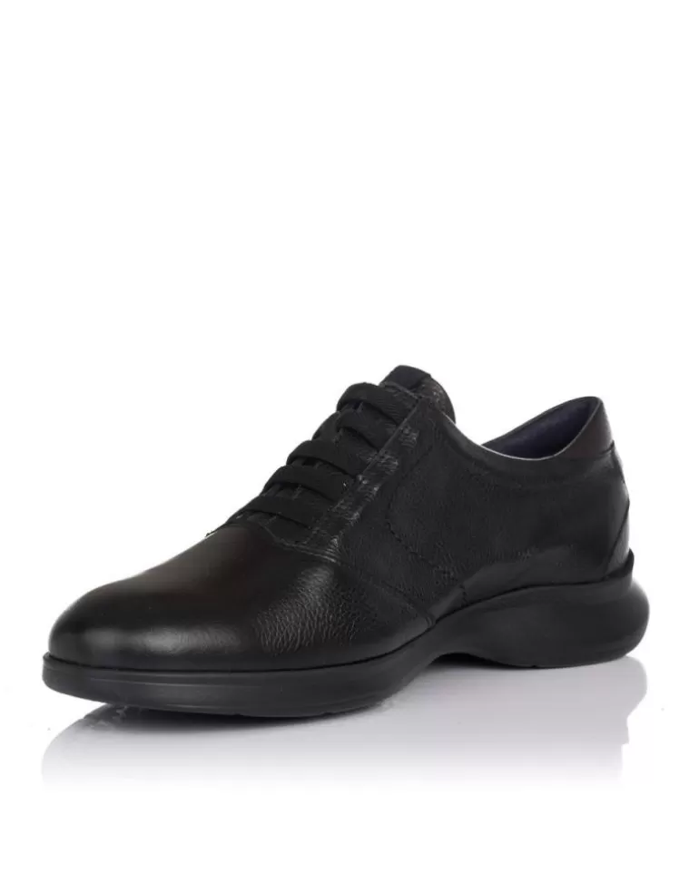 FLUCHOS Zapatos De Hombre Zapatos De Sport F1333 Negro Flash Sale