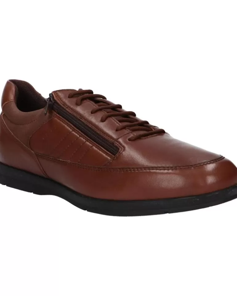 GEOX Zapatos De Hombre U167Va 0Lmek U Adrien C6002 Lt Brown Flash Sale
