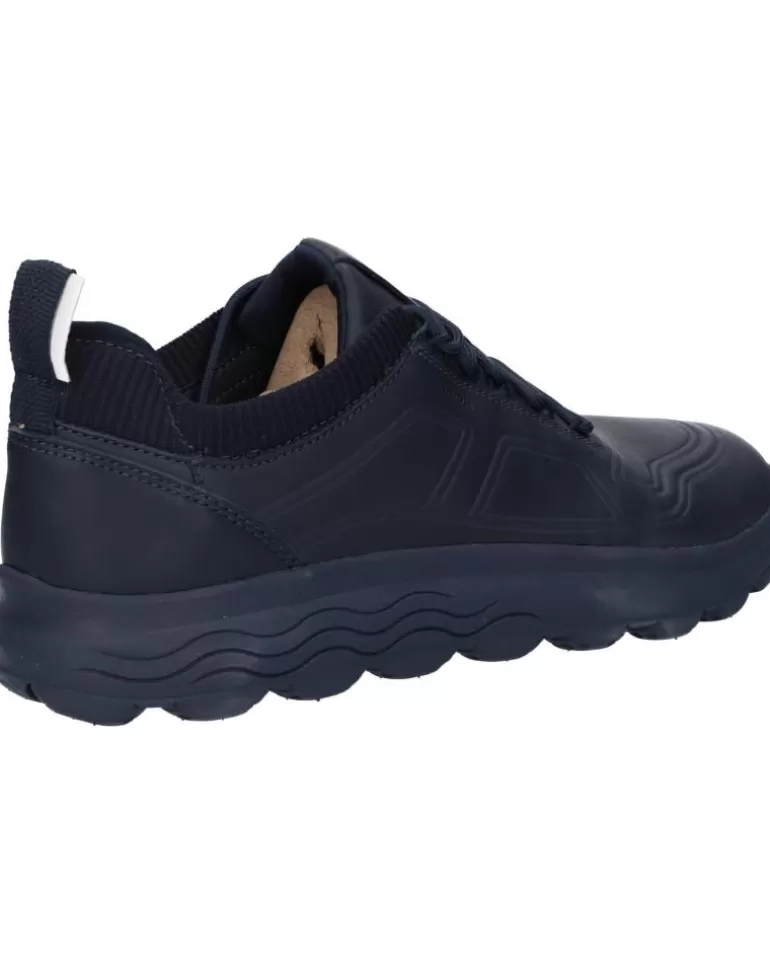 GEOX Zapatos De Hombre U26Byd 00085 U Spherica C4064 Navy Outlet