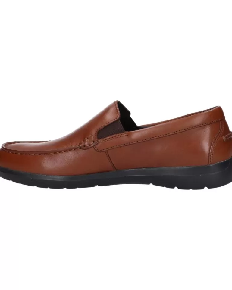 GEOX Zapatos De Hombre U743Qc 00043 U Leitan C6002 Lt Brown Fashion