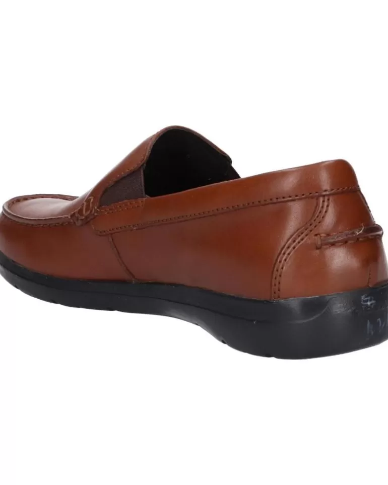 GEOX Zapatos De Hombre U743Qc 00043 U Leitan C6002 Lt Brown Fashion