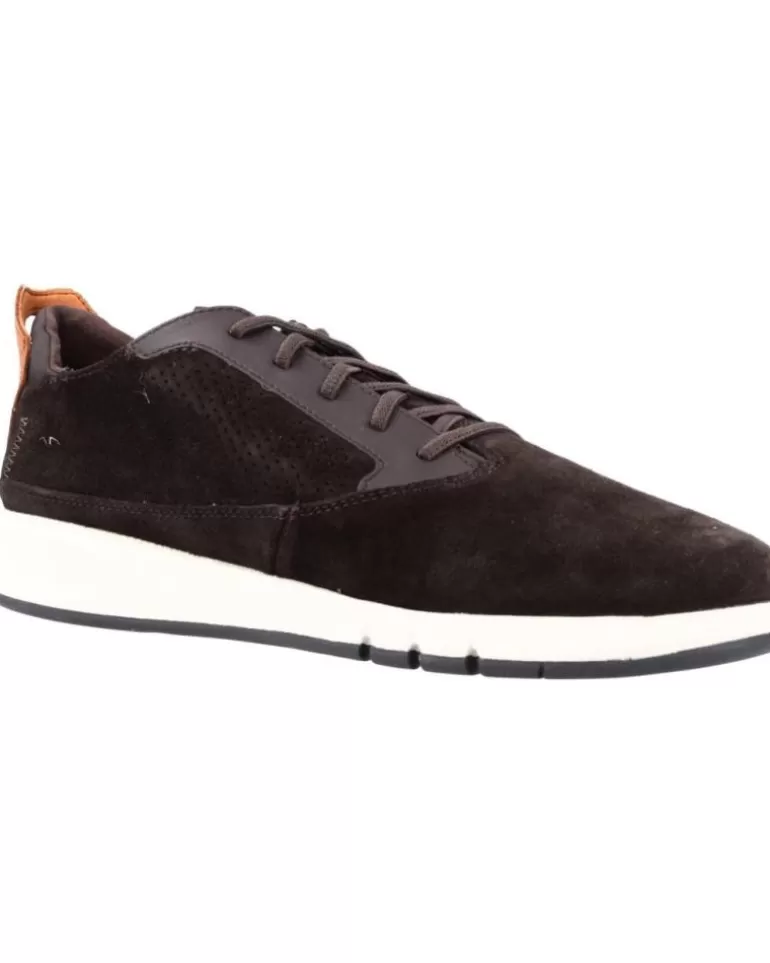 GEOX Zapatos De Hombre U927Fa 00023 U Aerantis C6024 Dk Coffee Shop